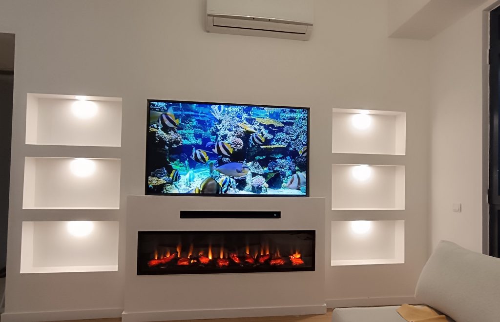 Alçıpan TV Ünitesi